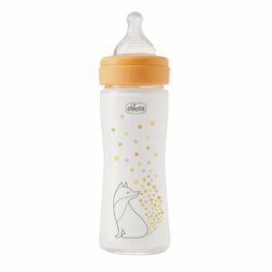 Chicco Biberon en Verre Perfect Easy 240 ml à débit lent