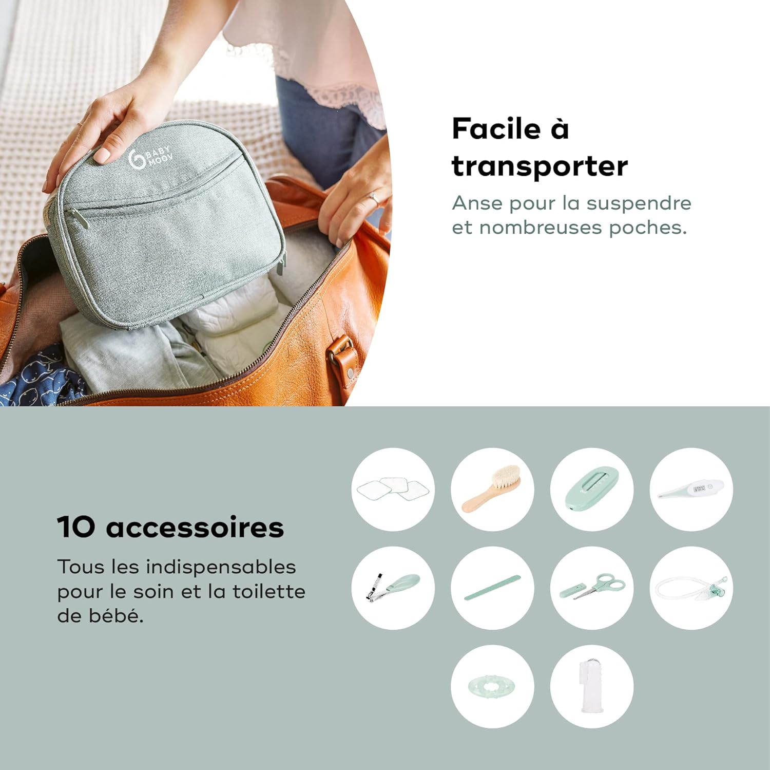 Babymoov Trousse de soin Matcha – Image 2