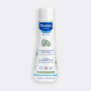 Mustela Lait de Toilette Sans Rinçage à l'avocat BIO 200 ml