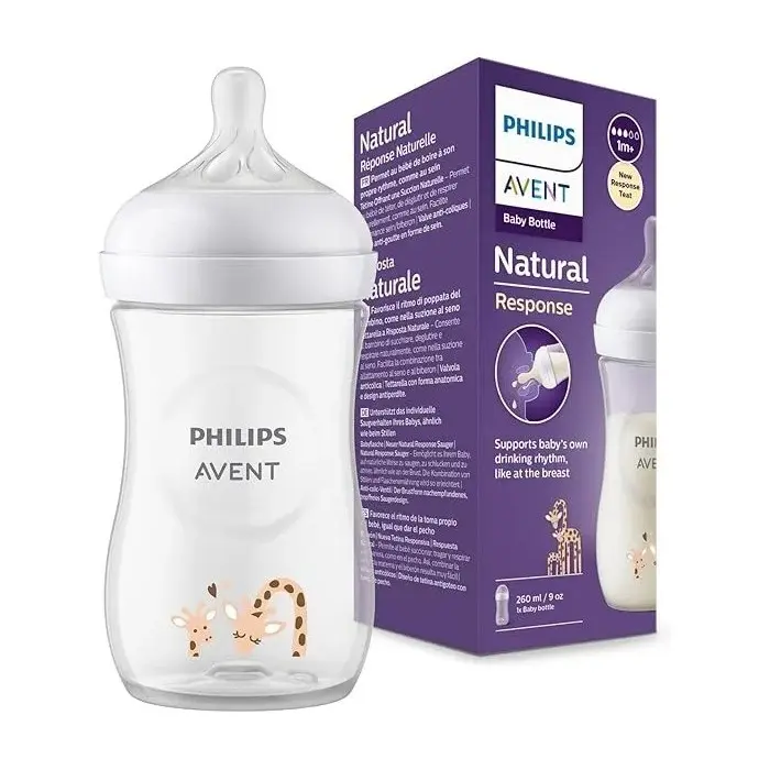 Avent Philips Biberon Natural 260ml Girafe